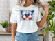 America the Beautiful butterfly Tee