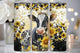 Cow in a Sunflower Field tumbler