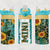 Sunflower Mini Kids flip top water bottle