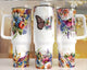 Print Butterfly Floral 40 oz