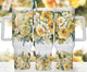 White and Yellow Floral 40 oz