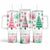 Pink and Green Trees 40 oz