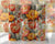 Orange Floral tumbler