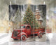 Red Truck Christmas tumbler