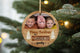 Personalized Merry Christmas ornament