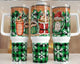 Green Plaid Christmas Coffees 40 oz