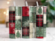 Plaid Christmas Tree tumbler