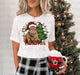 Merry Christmas Cow Tee