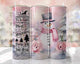 Most Wonderful Time Snowman tumbler