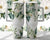 White and Green Floral 40 oz