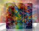 Rainbow Dragonflies tumbler