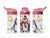 Snowy Penguins Kids flip top water bottle