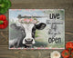 Live Like The Gate is Open Cutting Board