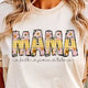 Personalized Mama Floral Tee