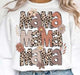 Mama Leopard Print Tee