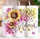 Sparkle Mama Sunflower tumbler