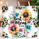 Best Mom Ever Rainbow Floral tumbler