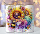 Floral Bee tumbler