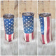 American Flag tumbler