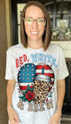 Red White and Brew Tee