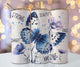 Blue Butterfly tumbler