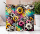 Multicolor Daisies tumbler