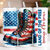 Land of the Free Boots tumbler