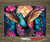 Hummingbird Stained Glass Cutting Board