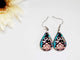 Cow Print Gnome Earrings