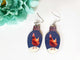 Christmas Chicken Earrings