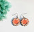 Pumpkin Sunflowers Earrings