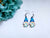 Blue Gnome Earrings