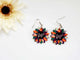 Boo Floral Purple Earrings