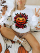 Floral Jack O Lantern Tee