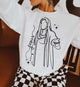 Jesus Line Drawing Tee