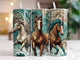 Horse Trio tumbler
