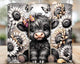 Sunflower Cow tumbler