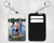 Personal photo Keychain card holder